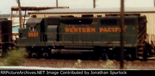 WP 3537, conductor's side